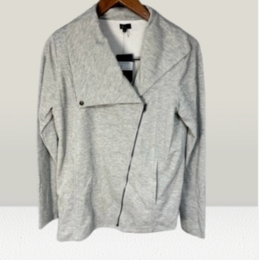 6 by Six Women’s Moto Jacket sz XL Sweatshirt NEW # E804